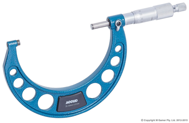 75-100mm Metric Outside Micrometer